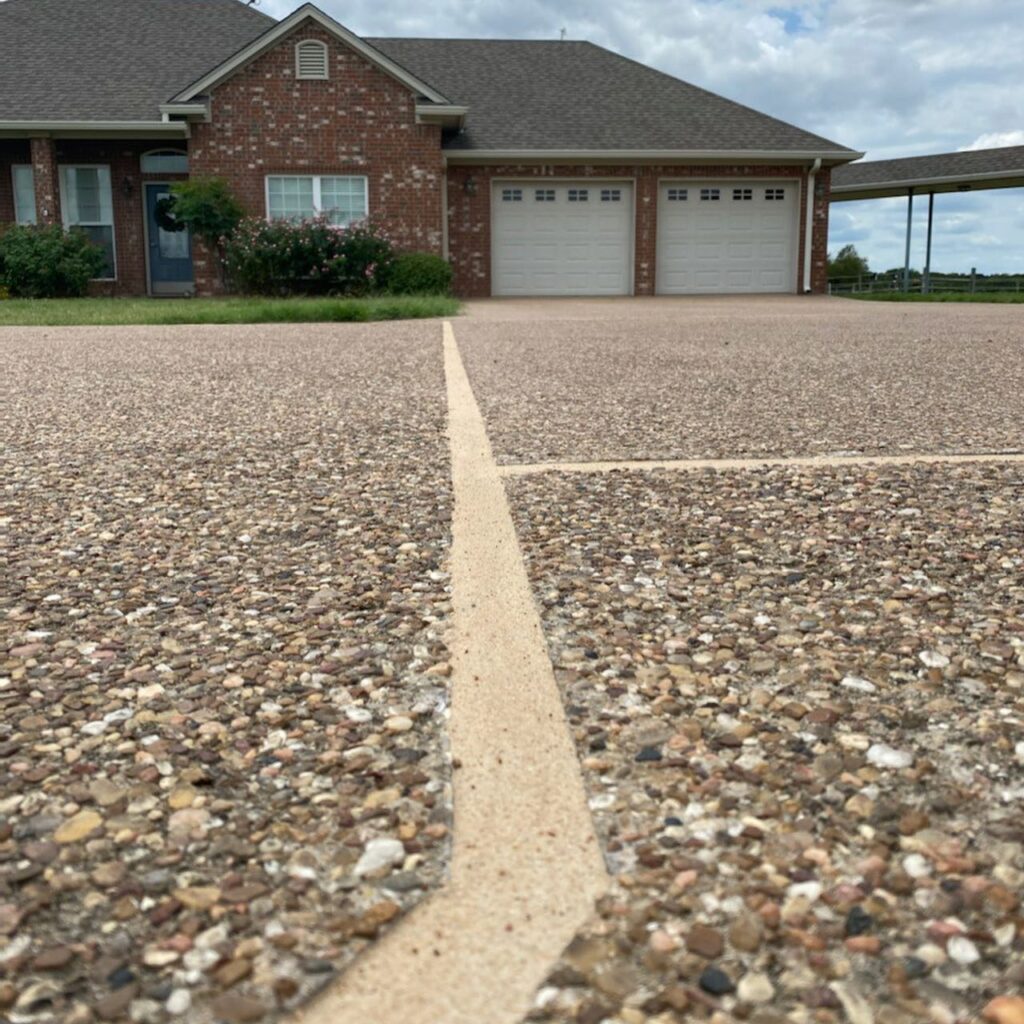 Polyurethane Lifted Driveway